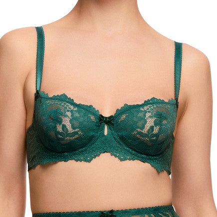BREE' Velvet bralette in Olive green with Turquoise Trims – Artsbyjuice